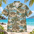 Ankylosaurus Coast Dinosaur Hawaiian Shirt