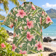 Anole Hibiscus Reptile Hawaiian Shirt