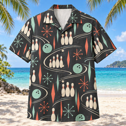 Atomic Alley Bowling Hawaiian Shirt