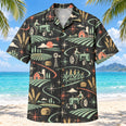 Atomic Motion Farmer and Tractor Hawaiian Shirt
