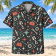 Atomic Motion Mechanic Hawaiian Shirt