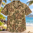 Ball Python Botanical Reptile Hawaiian Shirt