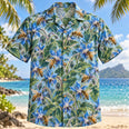 Bee Blue Borage Beekeeper Hawaiian Shirt