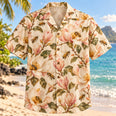 Bee Magnolia Beekeeper Hawaiian Shirt