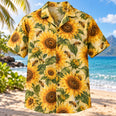 Bee Sunflower Beekeeper Hawaiian Shirt
