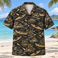 Black Gold Kayak and Canoe Hawaiian Shirt