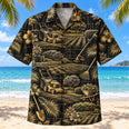 Black Gold Landscaper Hawaiian Shirt