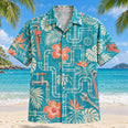 Blueprint Pipes Plumber Hawaiian Shirt