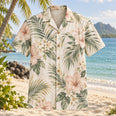 Blush Palm Beach Wedding Hawaiian Shirt