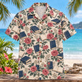Book Club Rose Book Lover Hawaiian Shirt