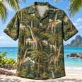 Brachiosaurus Canopy Dinosaur Hawaiian Shirt