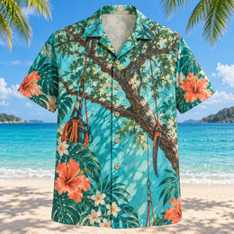 Branch Shadow Arborist Hawaiian Shirt