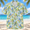 Budgie Sunshine Parrot Hawaiian Shirt