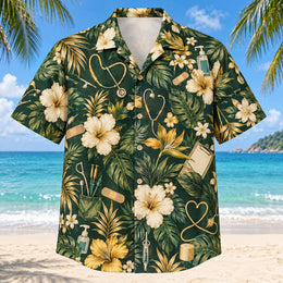 Care Kit Nurse Hawaiian Shirt