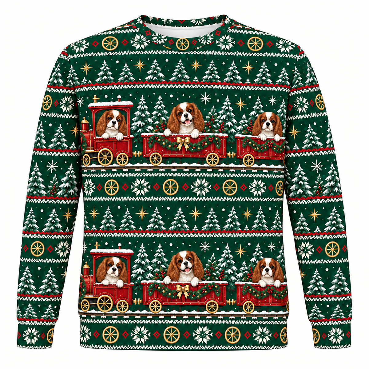 Cavalier Christmas train front