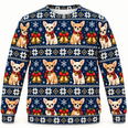 Chihuahua Jingle Bells Christmas All Over Print Ugly Sweater