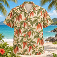 Chili Flower Chili Pepper Hawaiian Shirt