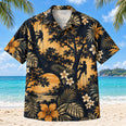 Climber Silhouette Arborist Hawaiian Shirt