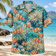Clownfish Anemone Reef Aquarium Hawaiian Shirt