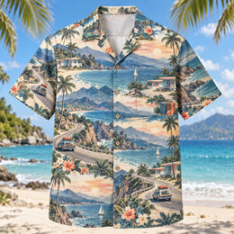 Coastal Road Trip Hawaiian Shirt