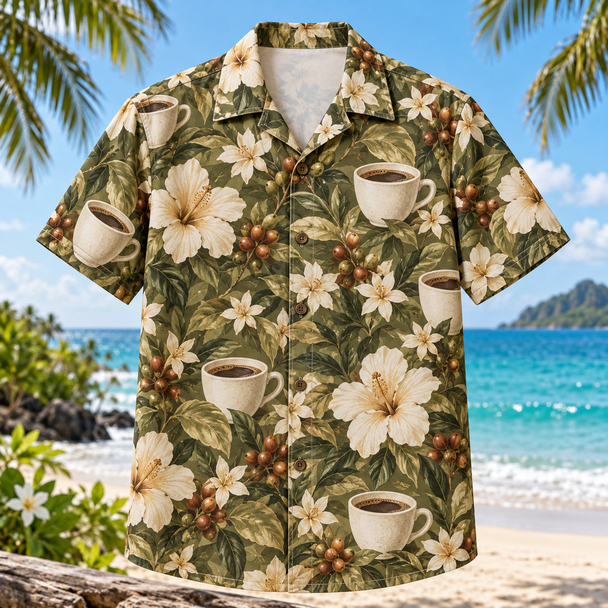 Coffee Cup Garden Specialty Coffee Hawaiian Shirt