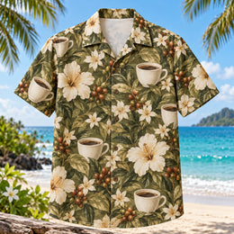 Coffee Cup Garden Specialty Coffee Hawaiian Shirt