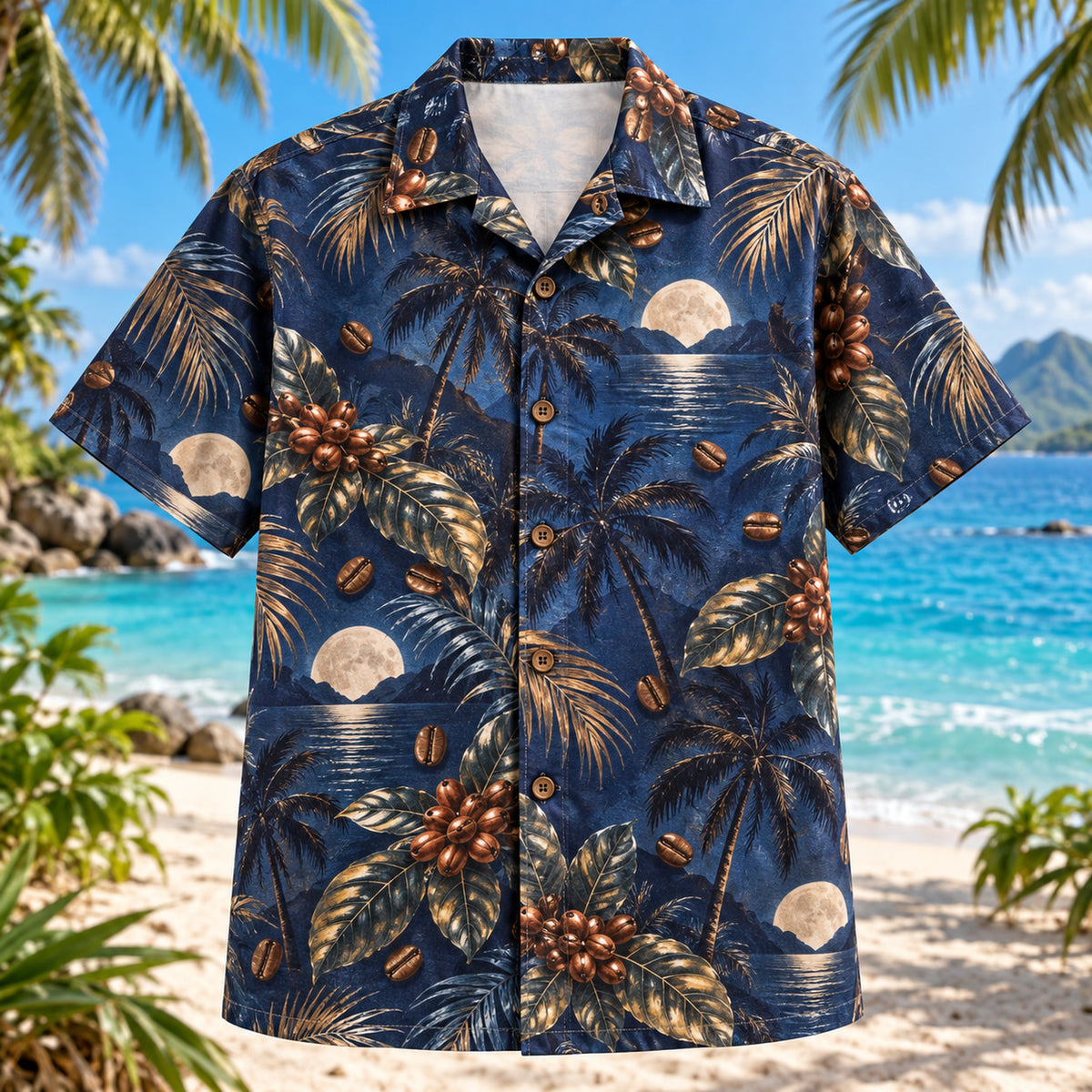 Coffee Night Specialty Coffee Hawaiian Shirt