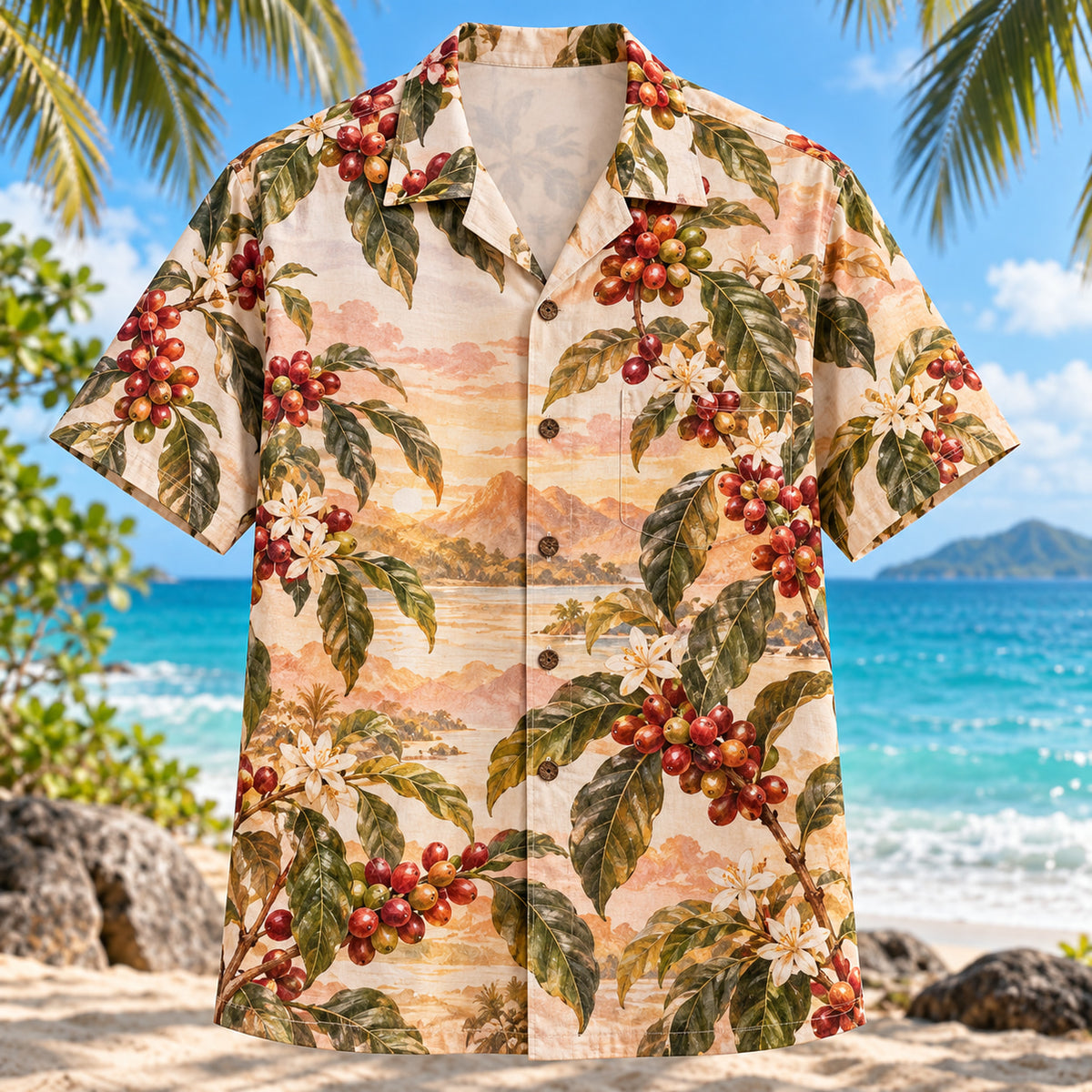 Coffee Sunrise Specialty Coffee Hawaiian Shirt