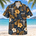 Coil Fin HVAC Hawaiian Shirt