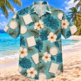 Consultation Coast Aqua Sand Registered Dietitian Hawaiian Shirt