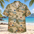 Contour Map Cornhole Hawaiian Shirt