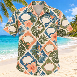 Conversation Coast Sunset Speech-Language Pathologist Hawaiian Shirt