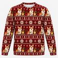 Corgi Christmas Lantern All Over Print Sweater
