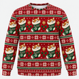 Corgi Christmas Stocking All Over Print Sweater