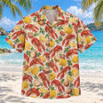 Crawfish Corn Table Cajun Seafood Boil Hawaiian Shirt