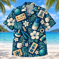 Daily Tools Navy Occupational Therapist Hawaiian Shirt