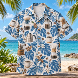 Drip Coffee Specialty Coffee Hawaiian Shirt
