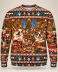 English Bulldog Christmas Ugly Sweater – Nutcracker Workshop