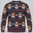 Australian Shepherd Christmas Ugly Sweater – Reindeer