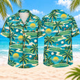 Fairway Sunrise Golf Hawaiian Shirt