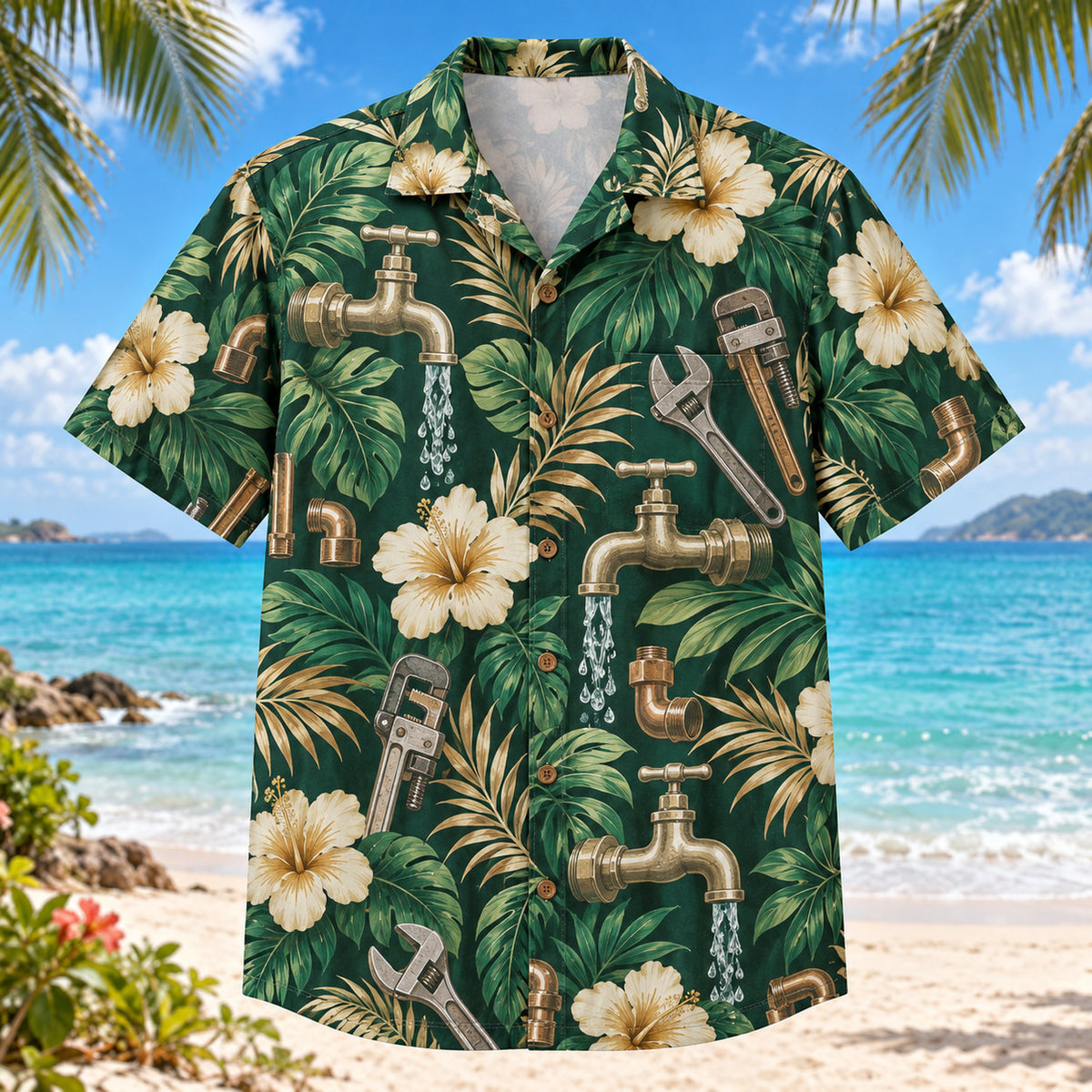 Faucet Plumber Hawaiian Shirt