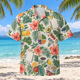 Food Garden Registered Dietitian Hawaiian Shirt