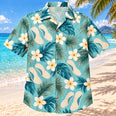 Foot Mold Coast Aqua Sand Orthotist and Prosthetist Hawaiian Shirt