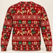 Back French Bulldog Gift Delivery Christmas Ugly Sweater