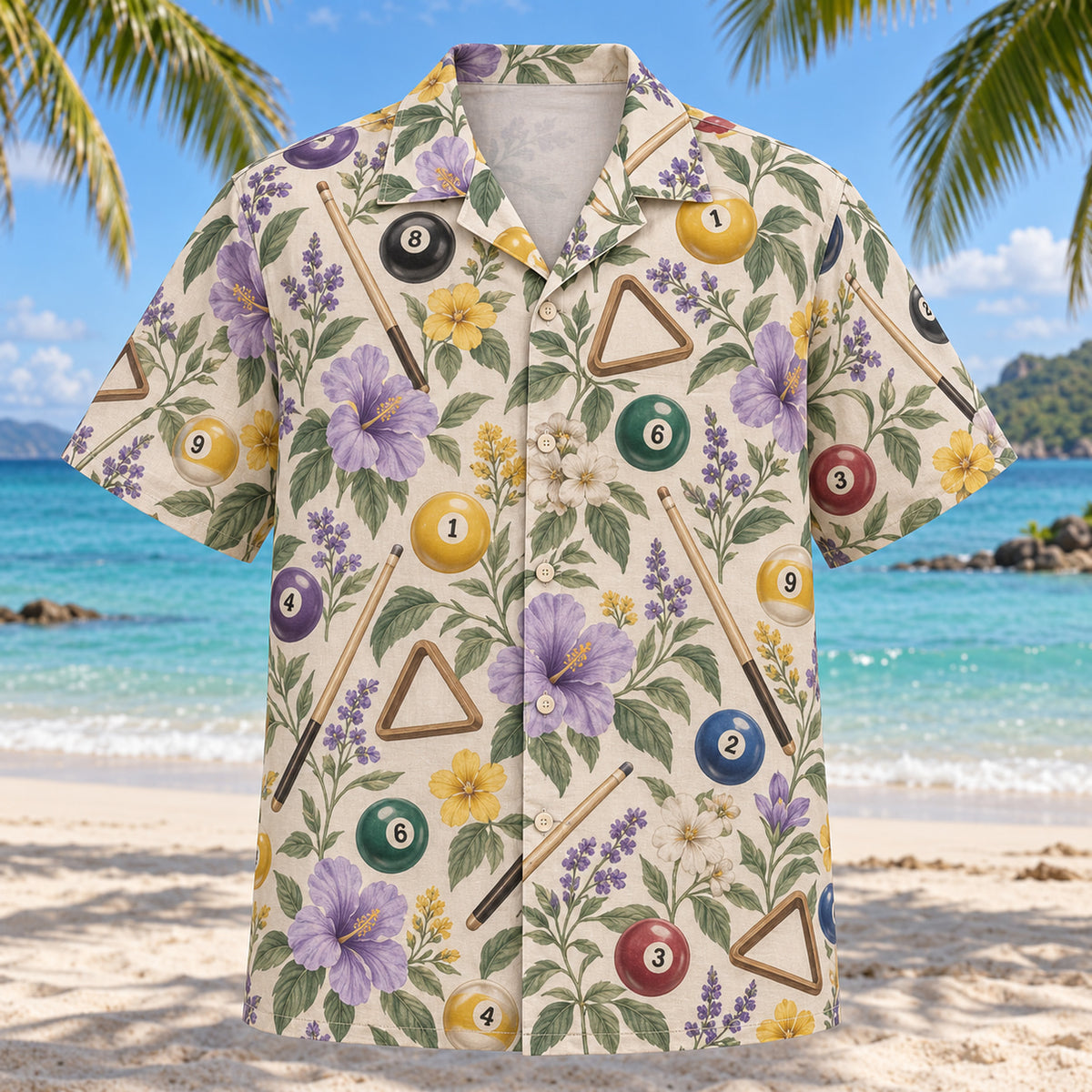 Garden Billiards Hawaiian Shirt