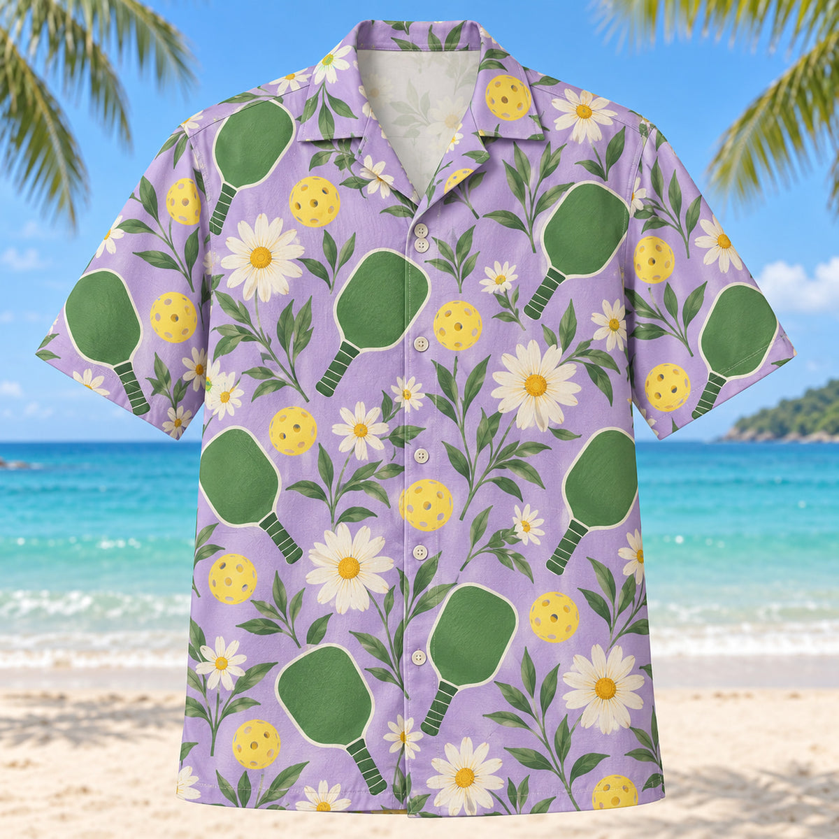 Garden Rally Pickleball Hawaiian Shirt