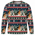German Shepherd Christmas Tree Farm Ugly Sweater