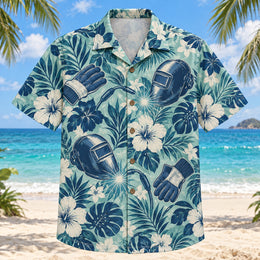 Glove Welder Hawaiian Shirt