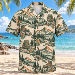 Heritage Trails Hiking and Backpacking Hawaiian Shirt