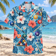 Hibiscus Billiards Hawaiian Shirt